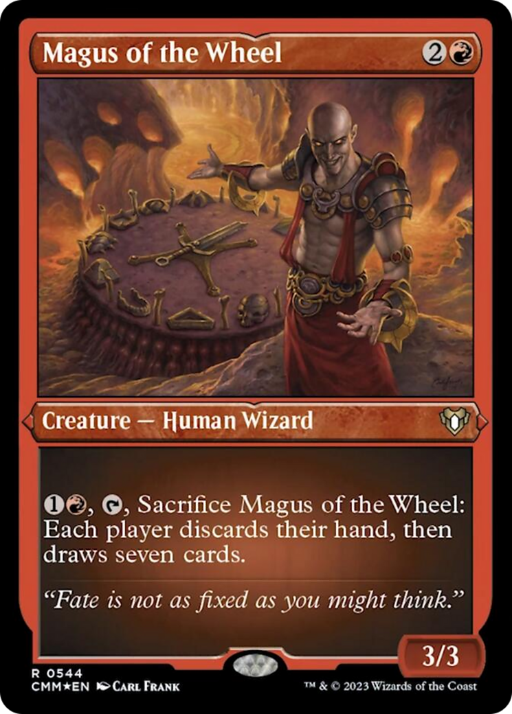 Magus of the Wheel (Foil Etched) [Commander Masters] | Spectrum Games