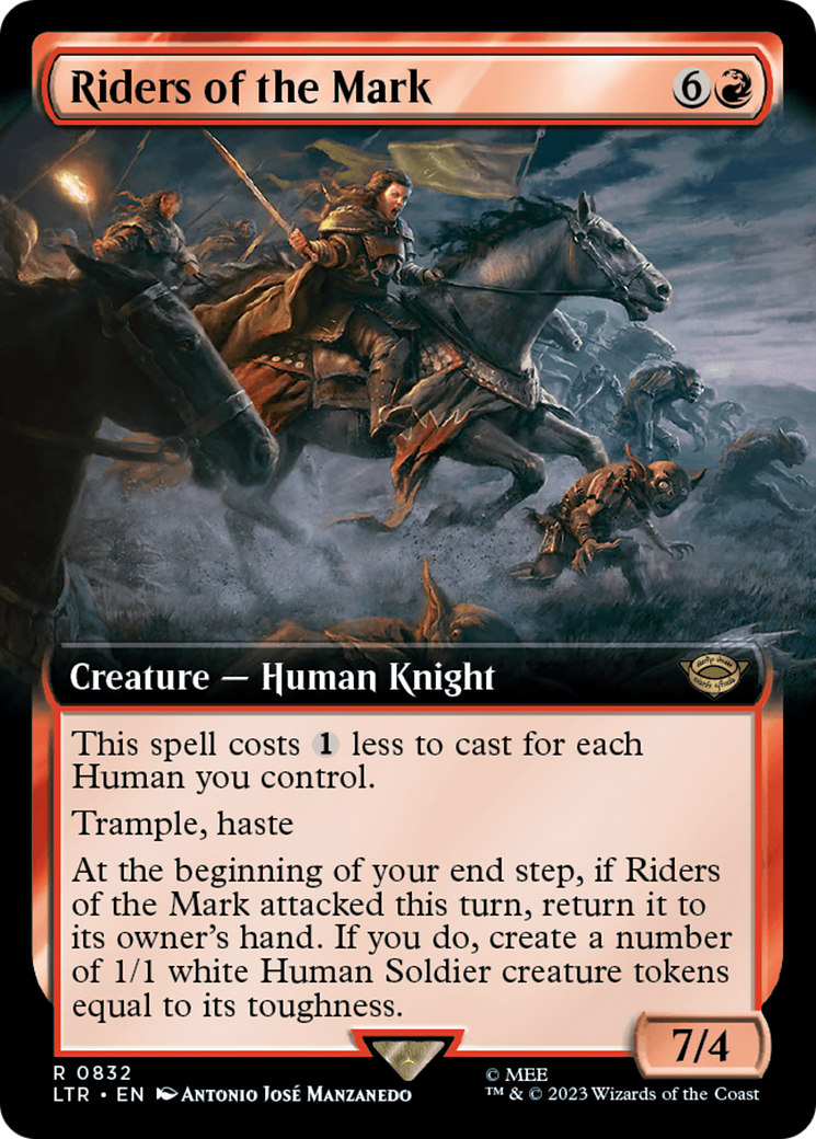 Riders of the Mark (Extended Art) [The Lord of the Rings: Tales of Middle-Earth] | Spectrum Games