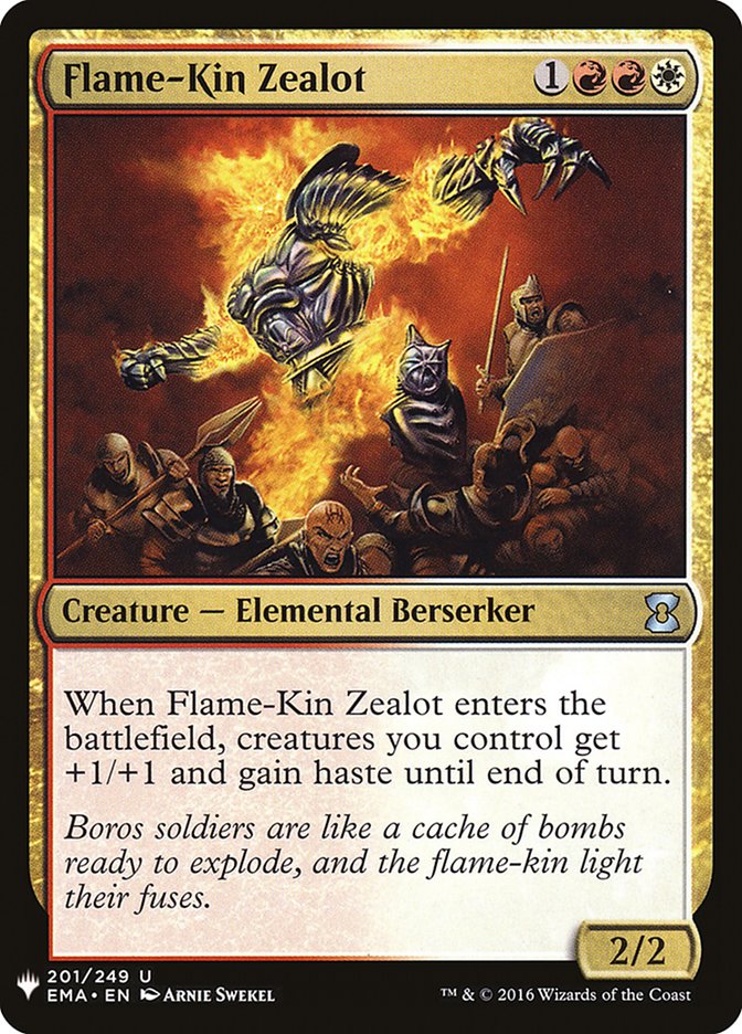 Flame-Kin Zealot [Mystery Booster] | Spectrum Games