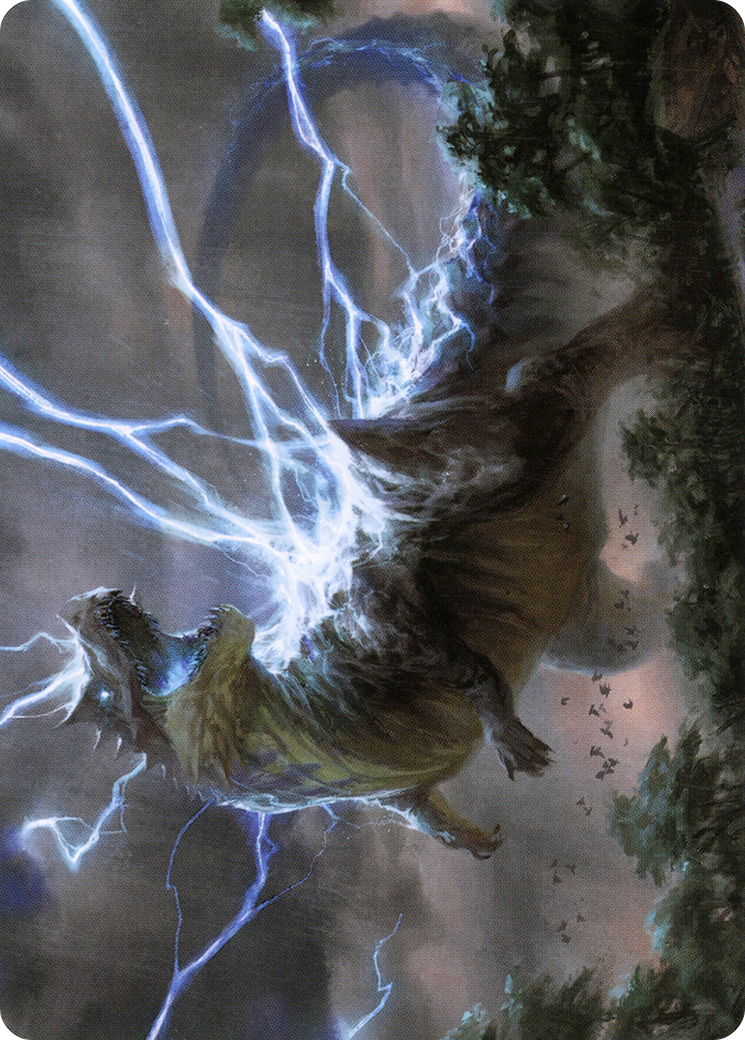 Thrasta, Tempest's Roar Art Card (41) [Modern Horizons 2 Art Series] | Spectrum Games