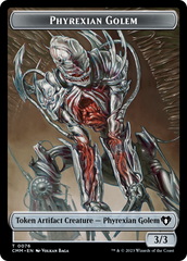 Phyrexian Golem // Ox Double-Sided Token [Commander Masters Tokens] | Spectrum Games