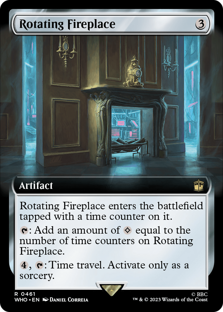 Rotating Fireplace (Extended Art) [Doctor Who] | Spectrum Games