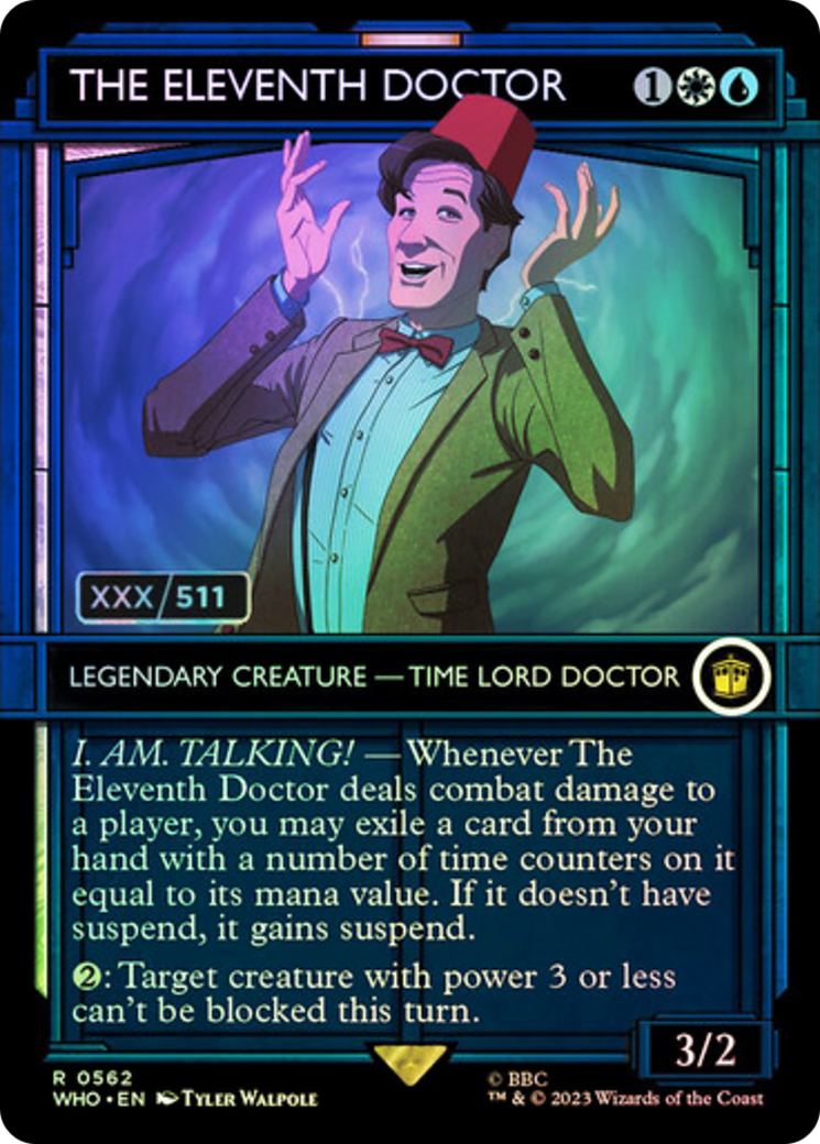 The Eleventh Doctor (Serial Numbered) [Doctor Who] | Spectrum Games