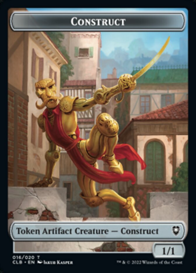 Construct Token [Commander Legends: Battle for Baldur's Gate Tokens] | Spectrum Games