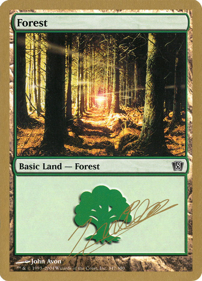 Forest (jn347) (Julien Nuijten) [World Championship Decks 2004] | Spectrum Games