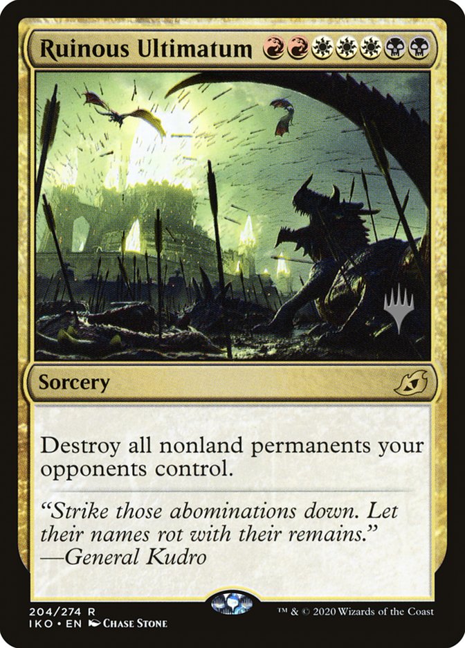 Ruinous Ultimatum (Promo Pack) [Ikoria: Lair of Behemoths Promos] | Spectrum Games