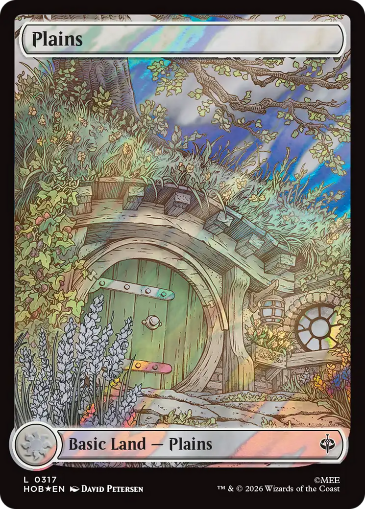 Plains (0317) (Surge Foil) [The Hobbit] | Spectrum Games