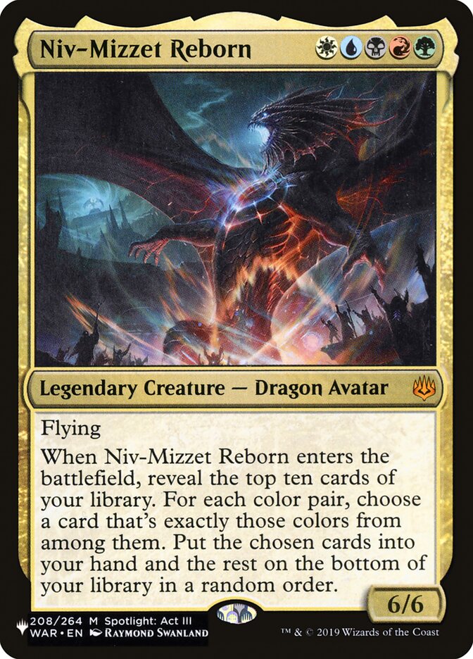 Niv-Mizzet Reborn [The List] | Spectrum Games