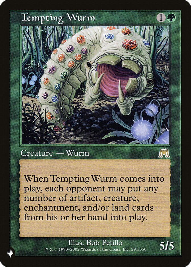 Tempting Wurm [The List] | Spectrum Games
