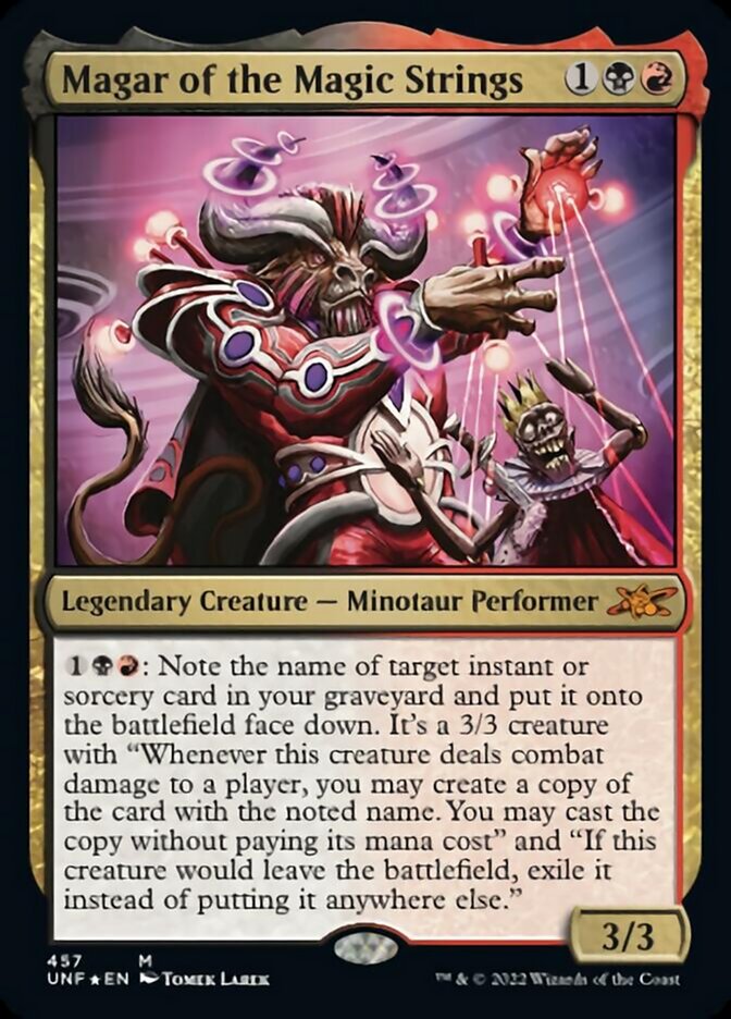 Magar of the Magic Strings (Galaxy Foil) [Unfinity] | Spectrum Games
