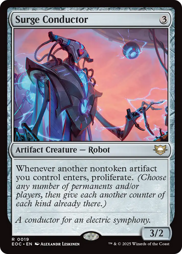 Surge Conductor [Edge of Eternities Commander] | Spectrum Games