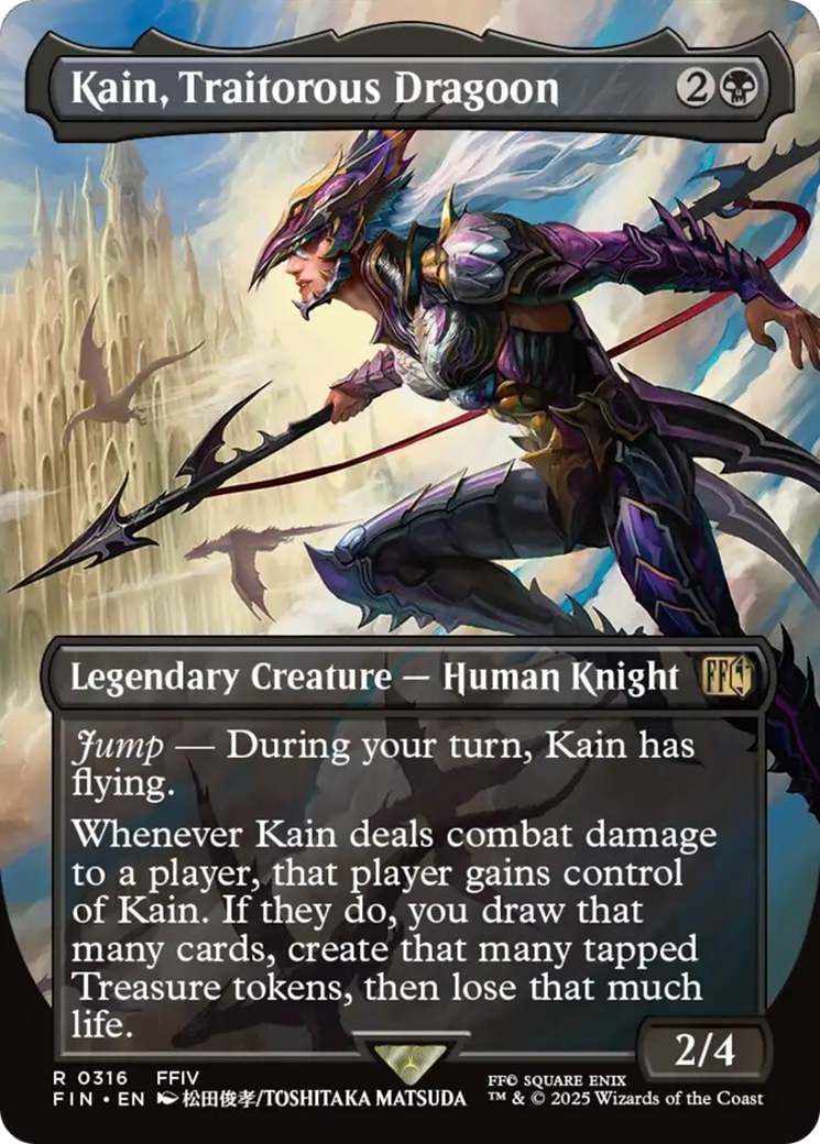Kain, Traitorous Dragoon (Borderless) [FINAL FANTASY] | Spectrum Games