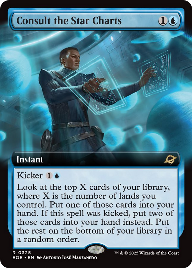 Consult the Star Charts (Extended Art) [Edge of Eternities] | Spectrum Games