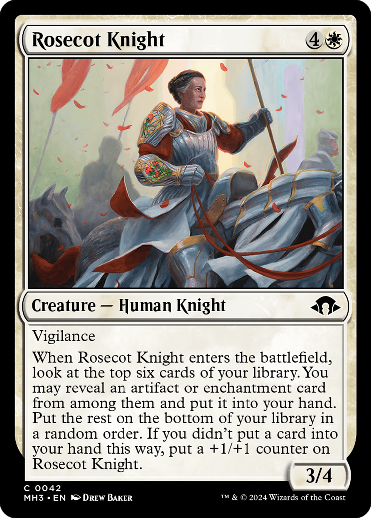 Rosecot Knight [Modern Horizons 3] | Spectrum Games