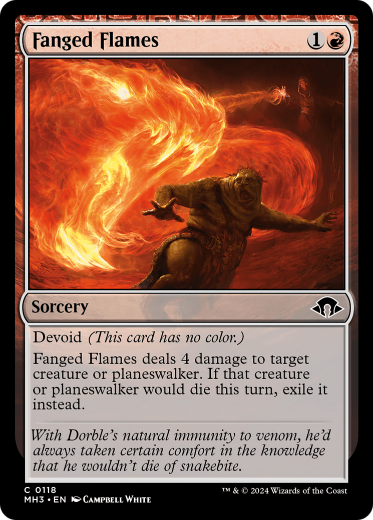 Fanged Flames [Modern Horizons 3] | Spectrum Games