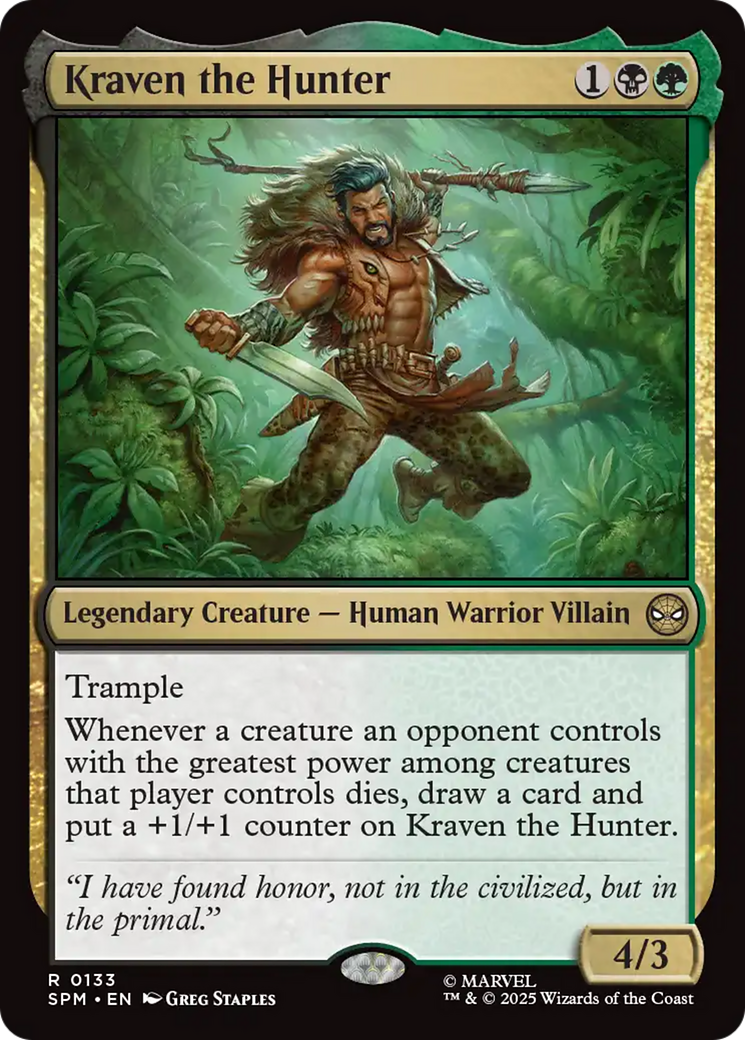 Kraven the Hunter [Marvel's Spider-Man] | Spectrum Games