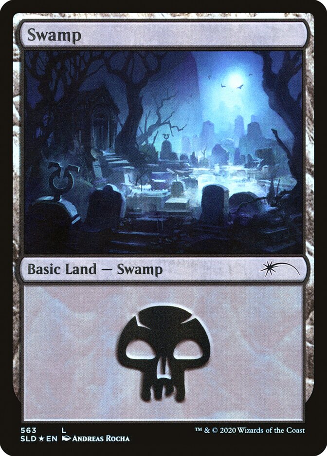 Swamp (Spooky) (563) [Secret Lair Drop Promos] | Spectrum Games