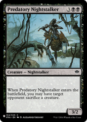 Predatory Nightstalker [The List Reprints] | Spectrum Games