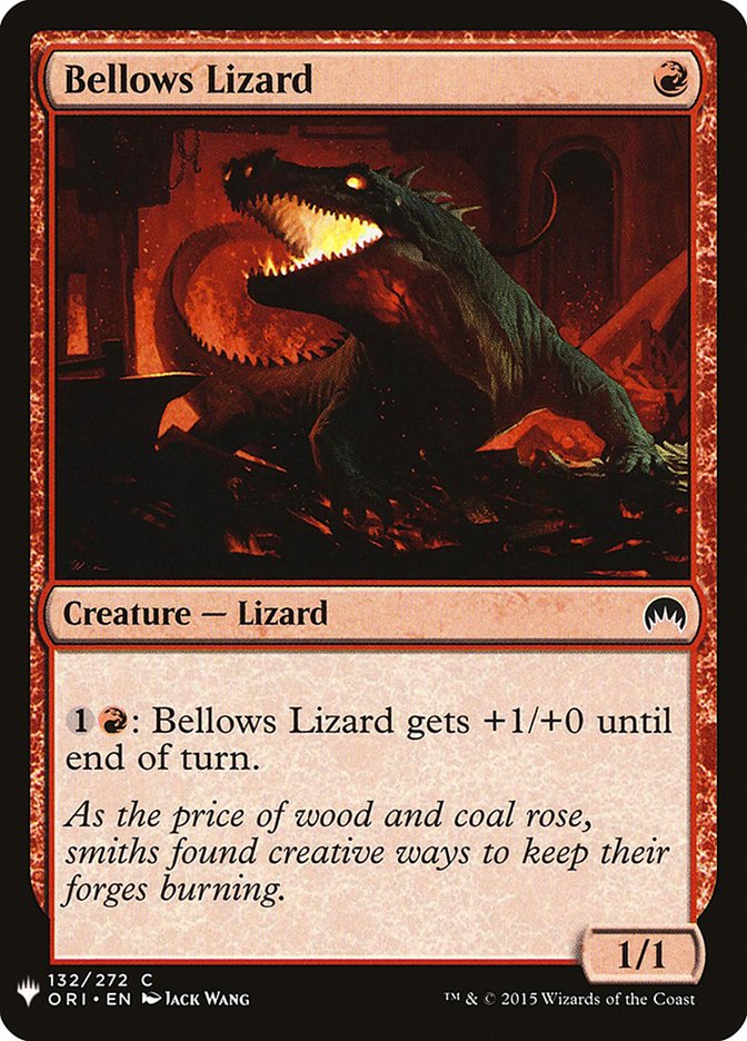 Bellows Lizard [Mystery Booster] | Spectrum Games