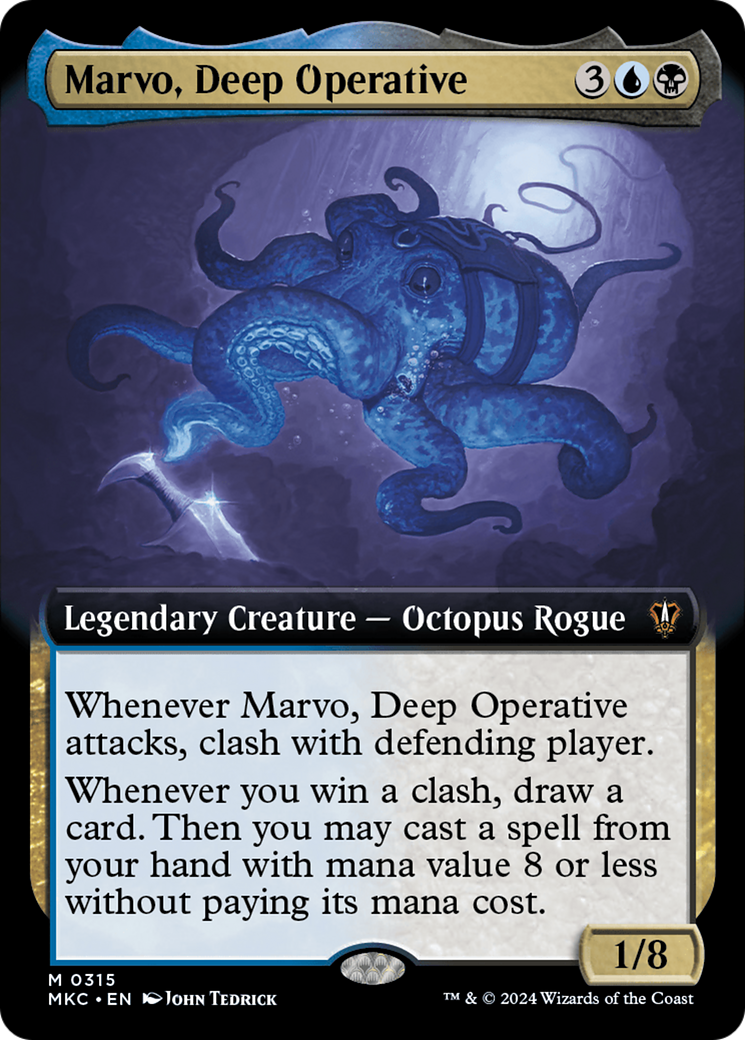 Marvo, Deep Operative (Extended Art) [Murders at Karlov Manor Commander] | Spectrum Games