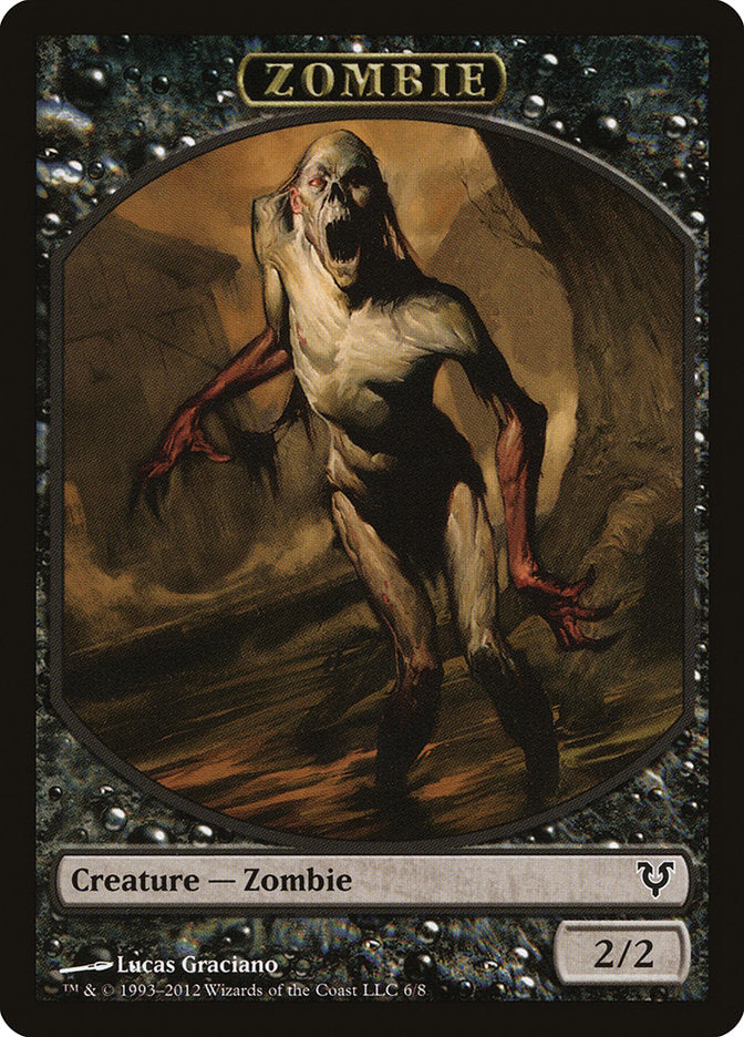 Zombie Token [Avacyn Restored Tokens] | Spectrum Games