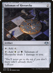 Talisman of Hierarchy [Modern Horizons] | Spectrum Games