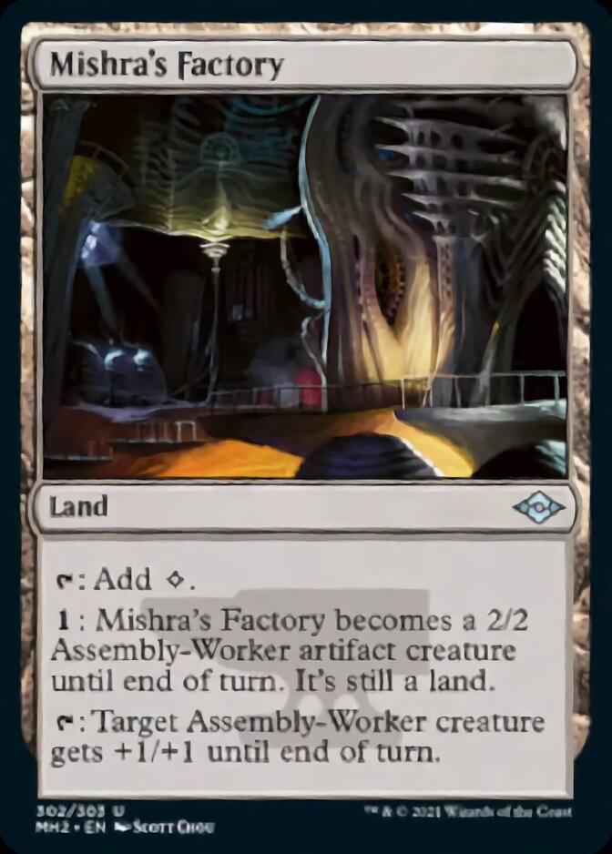 Mishra's Factory (Foil Etched) [Modern Horizons 2] | Spectrum Games