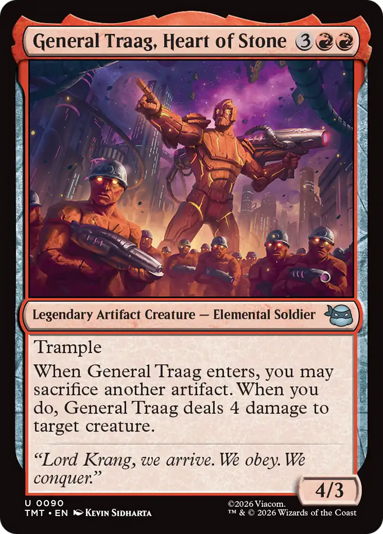 General Traag, Heart of Stone [Teenage Mutant Ninja Turtles] | Spectrum Games