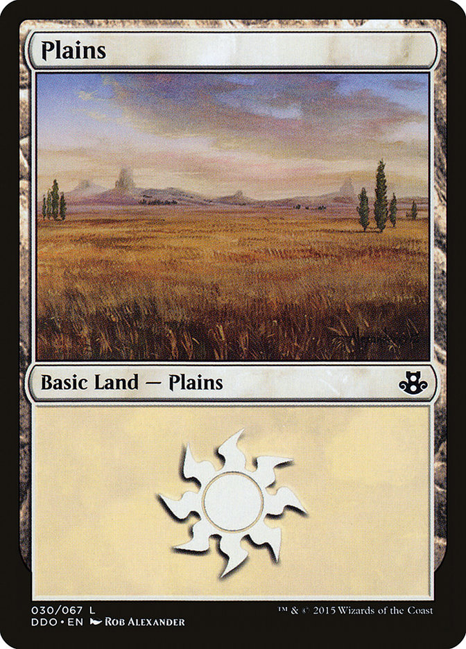 Plains (30) [Duel Decks: Elspeth vs. Kiora] | Spectrum Games
