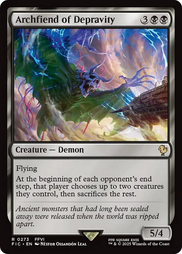 Archfiend of Depravity [FINAL FANTASY Commander] | Spectrum Games