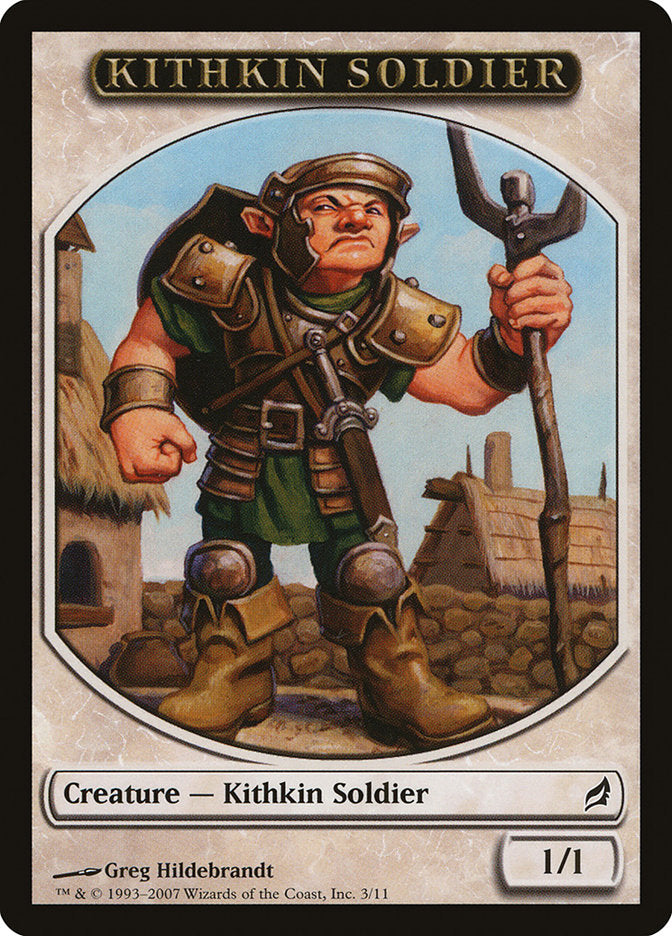 Kithkin Soldier Token [Lorwyn Tokens] | Spectrum Games