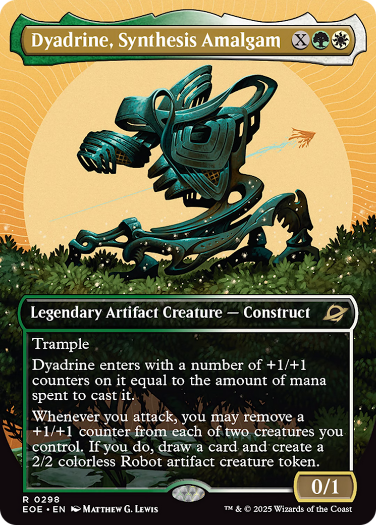 Dyadrine, Synthesis Amalgam (Borderless) [Edge of Eternities] | Spectrum Games