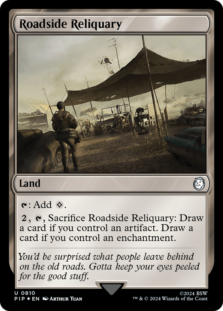 Roadside Reliquary (Surge Foil) [Fallout] | Spectrum Games