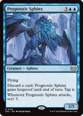 Prognostic Sphinx [Duskmourn: House of Horror Commander] | Spectrum Games