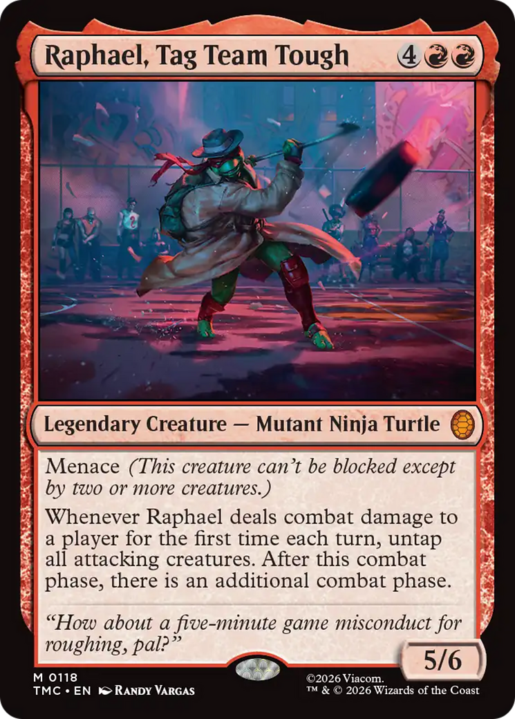 Raphael, Tag Team Tough [Teenage Mutant Ninja Turtles Commander] | Spectrum Games
