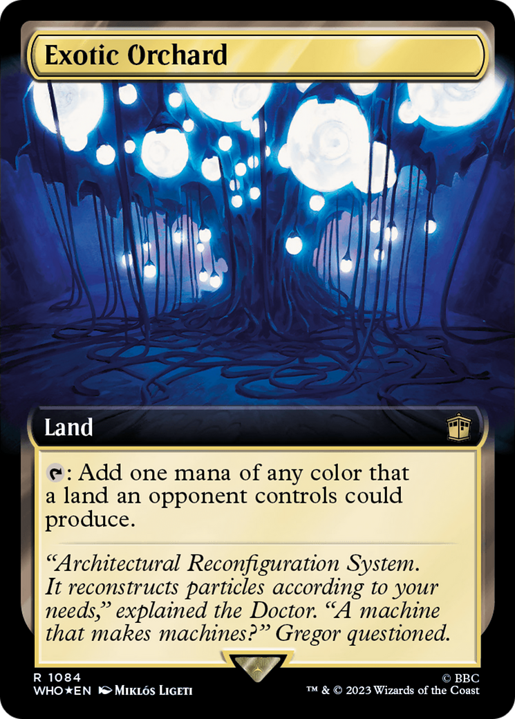 Exotic Orchard (Extended Art) (Surge Foil) [Doctor Who] | Spectrum Games