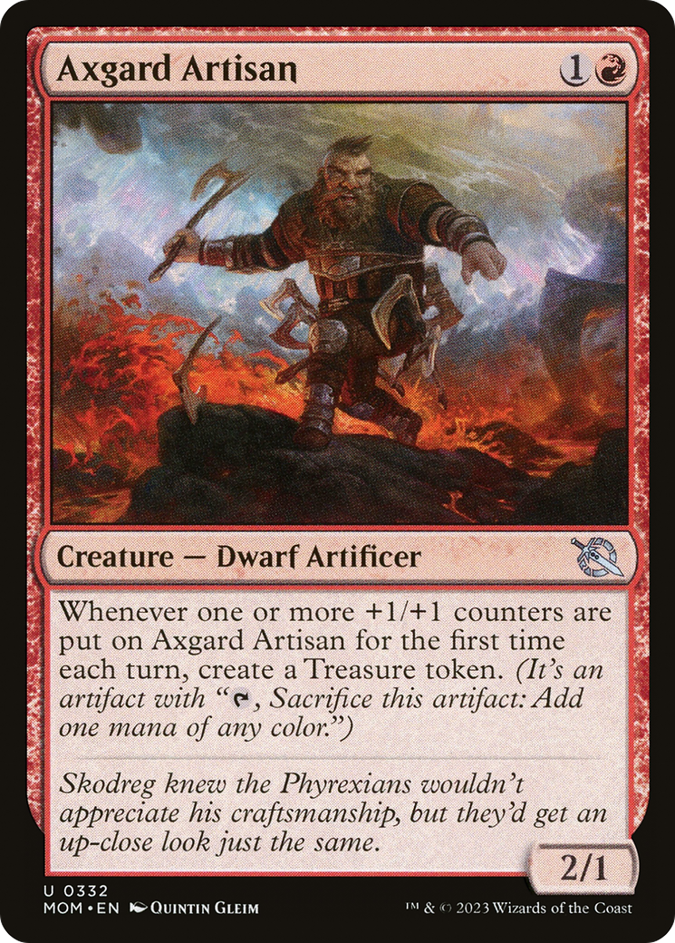 Axgard Artisan [March of the Machine] | Spectrum Games