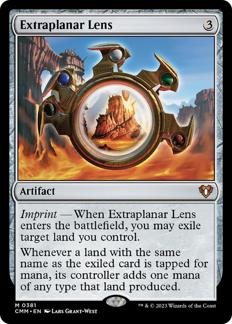 Extraplanar Lens [Commander Masters] | Spectrum Games