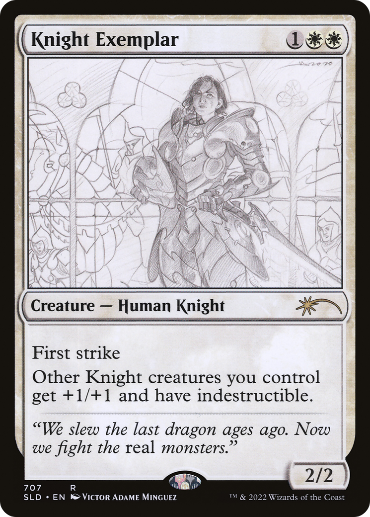 Knight Exemplar (707) [Secret Lair Drop Series] | Spectrum Games