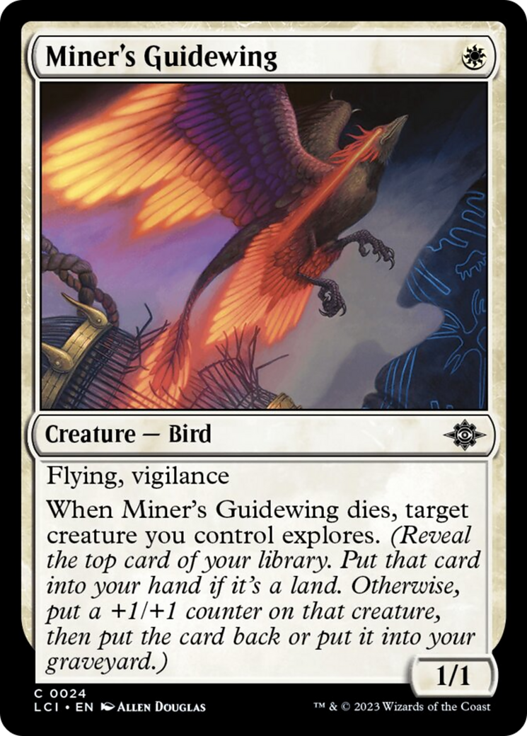 Miner's Guidewing [The Lost Caverns of Ixalan] | Spectrum Games