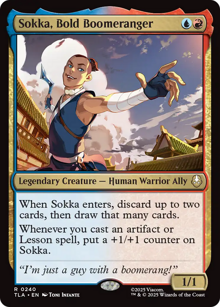 Sokka, Bold Boomeranger [Avatar: The Last Airbender] | Spectrum Games