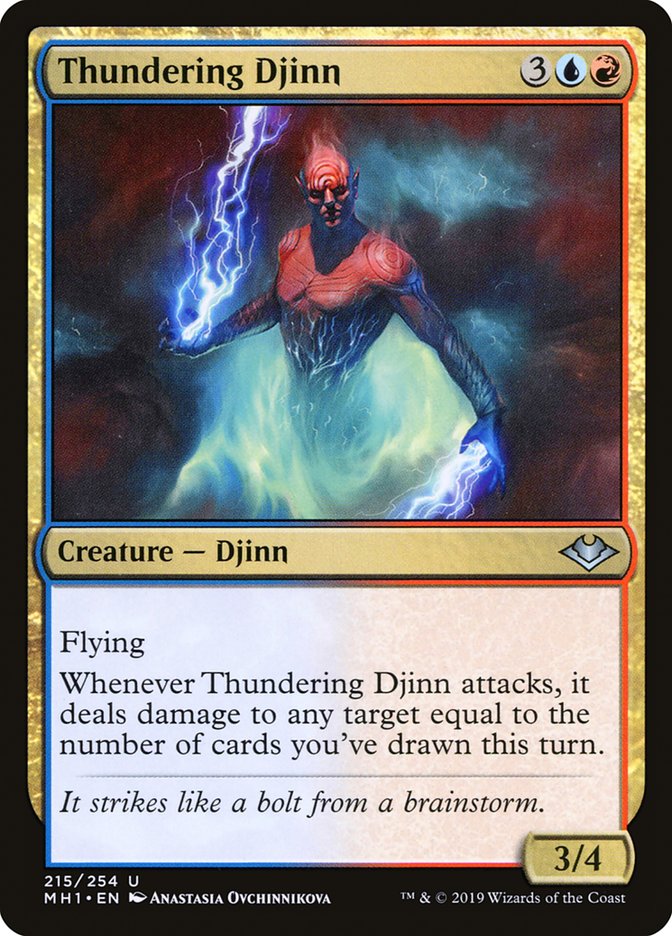Thundering Djinn [Modern Horizons] | Spectrum Games