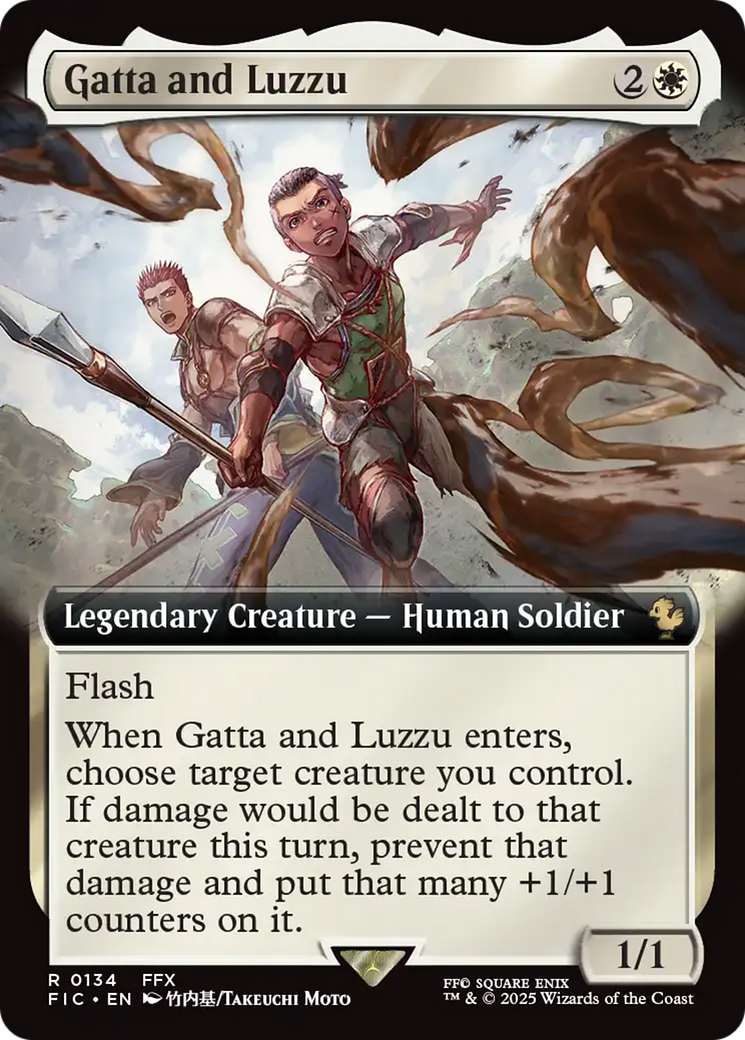 Gatta and Luzzu (Extended Art) [FINAL FANTASY Commander] | Spectrum Games