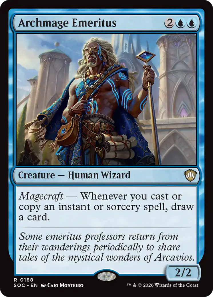 Archmage Emeritus [Secrets of Strixhaven Commander] | Spectrum Games