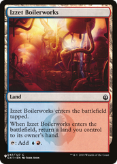 Izzet Boilerworks (GK1) [The List Reprints] | Spectrum Games