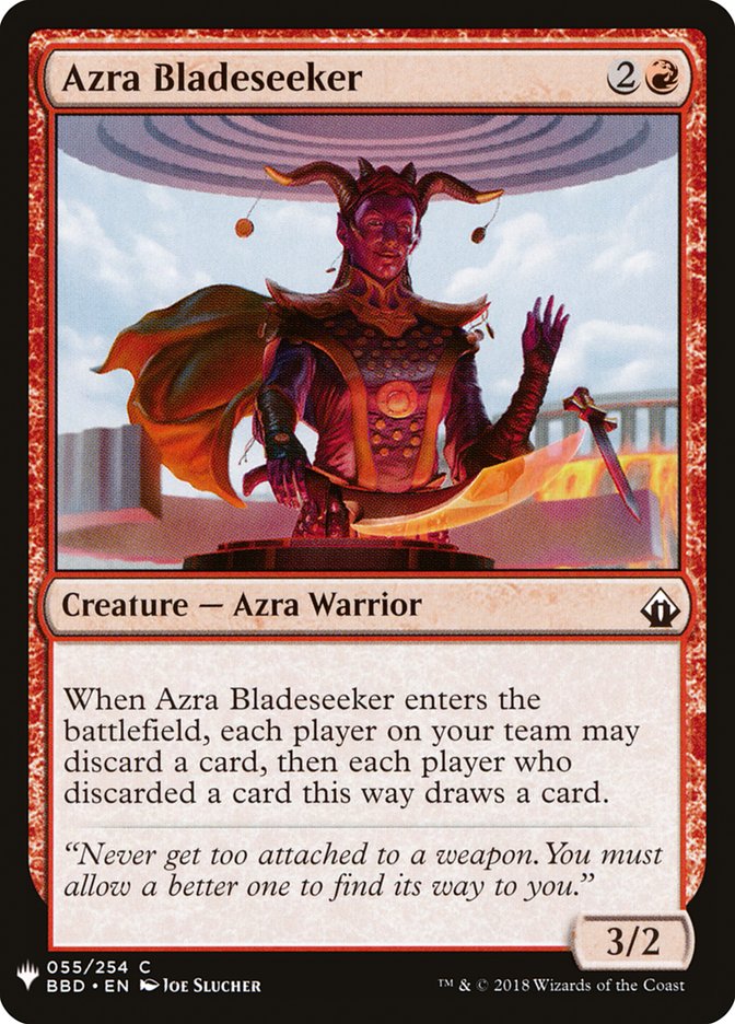 Azra Bladeseeker [Mystery Booster] | Spectrum Games