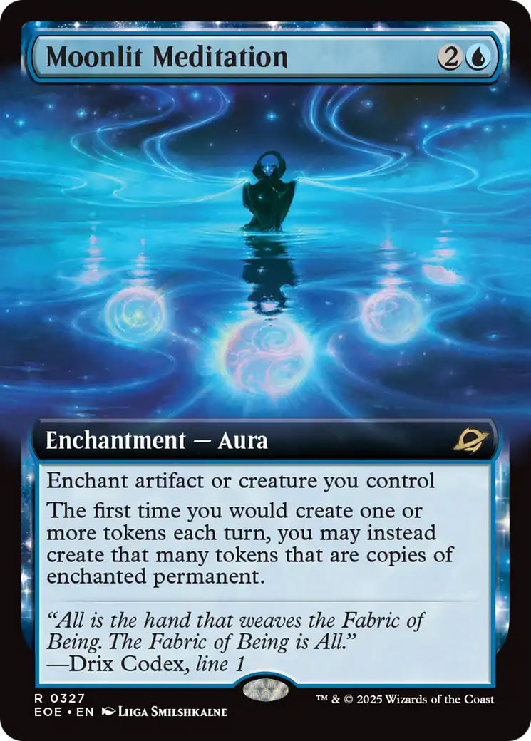 Moonlit Meditation (Extended Art) [Edge of Eternities] | Spectrum Games