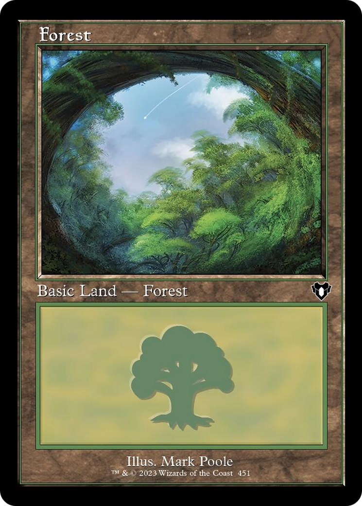 Forest (451) (Retro) [Commander Masters] | Spectrum Games