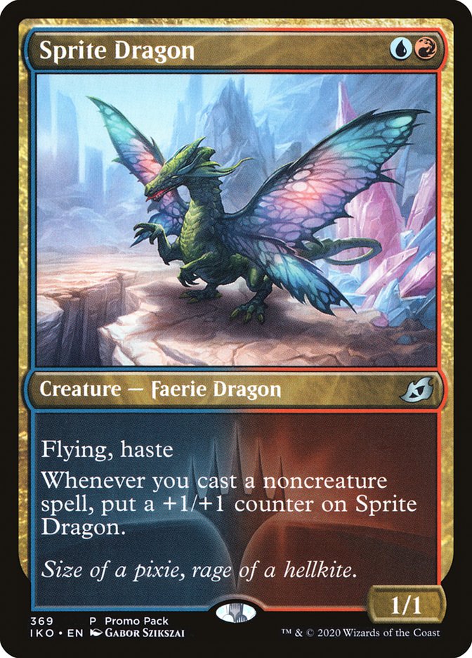 Sprite Dragon (Promo Pack) [Ikoria: Lair of Behemoths Promos] | Spectrum Games