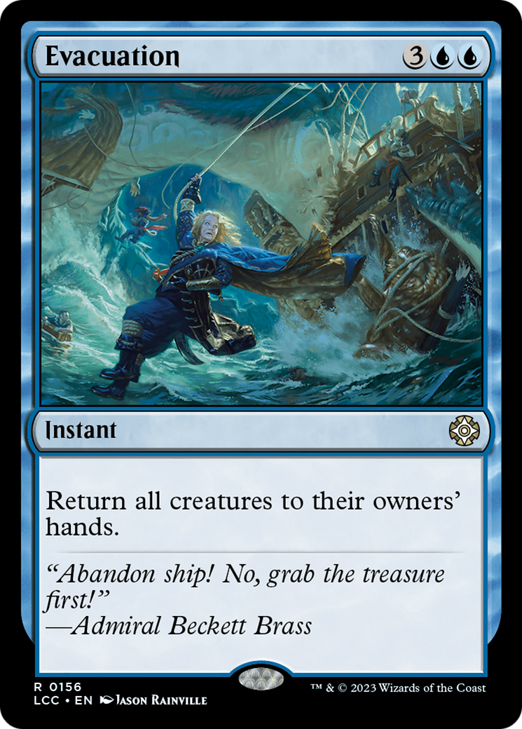 Evacuation [The Lost Caverns of Ixalan Commander] | Spectrum Games